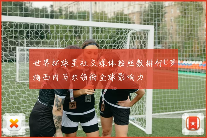 世界杯球星社交媒体粉丝数排行C罗梅西内马尔领衔全球影响力